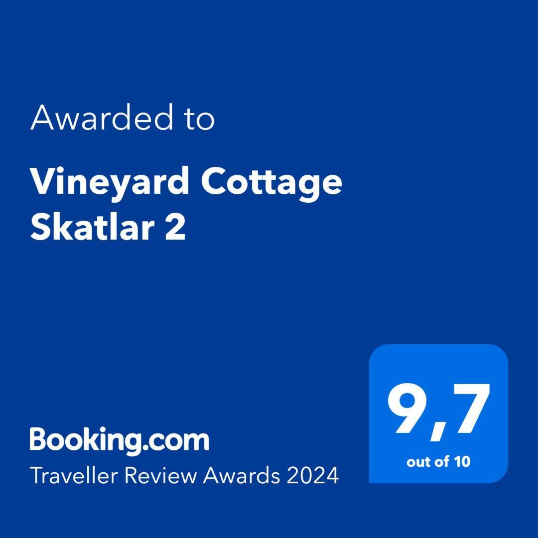 Vineyard Cottage Skatlar 2 Srednje Grcevje 外观 照片